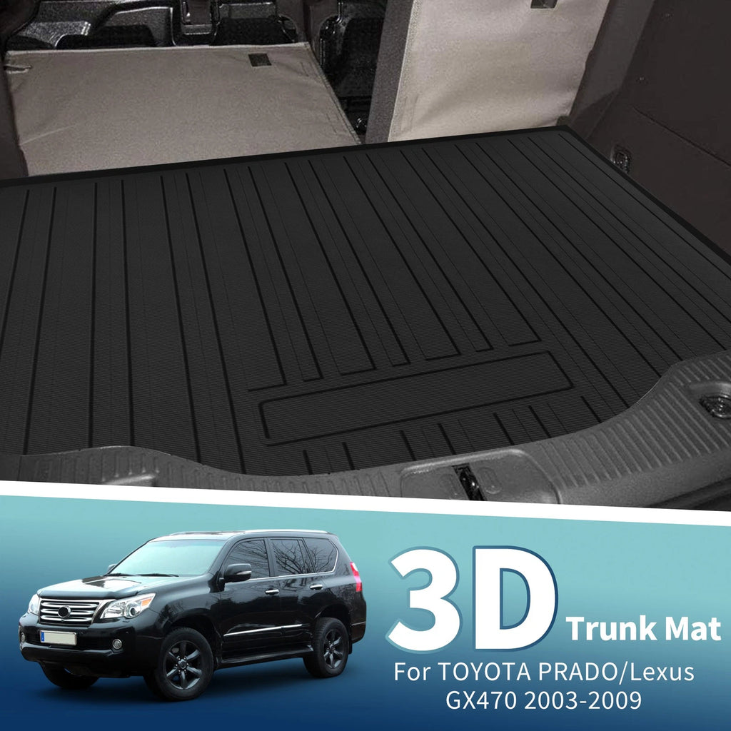 Cargo Liner Rear Trunk Mat for Toyota Land Cruiser Prado (2003–2009) TPE