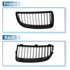 Matte Black Front Hood Bumper Grille for BMW 325i E90 (2005-2013)