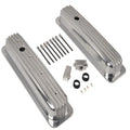 SBC 350 Center Bolt Short Valve Covers & 15" Air Cleaner Breather Kit