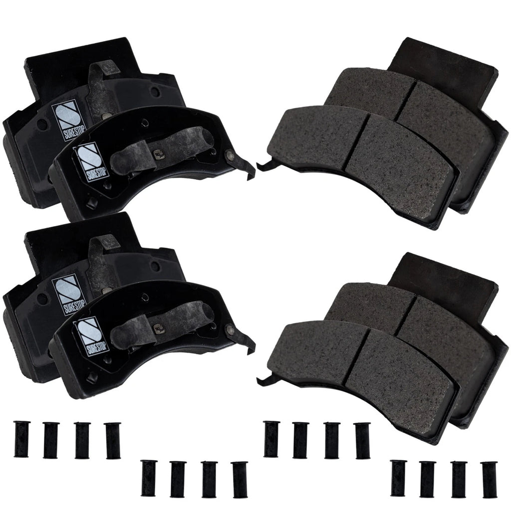 Front Brake Pads Set for Chevy K3500 GMC C3500 (1990–1993)