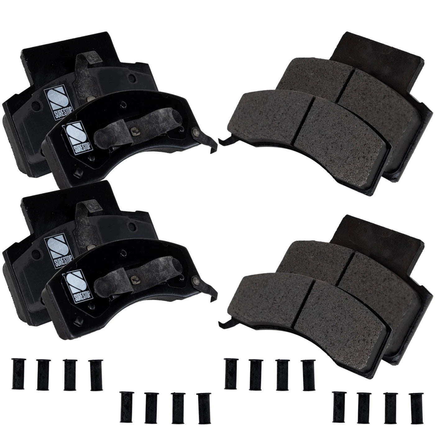 Front Brake Pads Set for Chevy K3500 GMC C3500 (1990–1993)