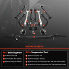 12Pcs Control Arm Stabilizer Bar Link for BMW