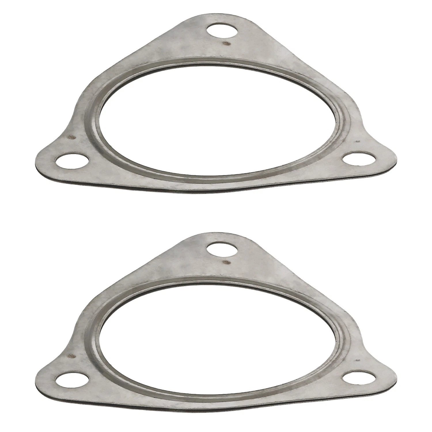 2X Exhaust Pipe Flange Gasket Set for Audi A8 Quattro, Q7, S5, VW Touareg