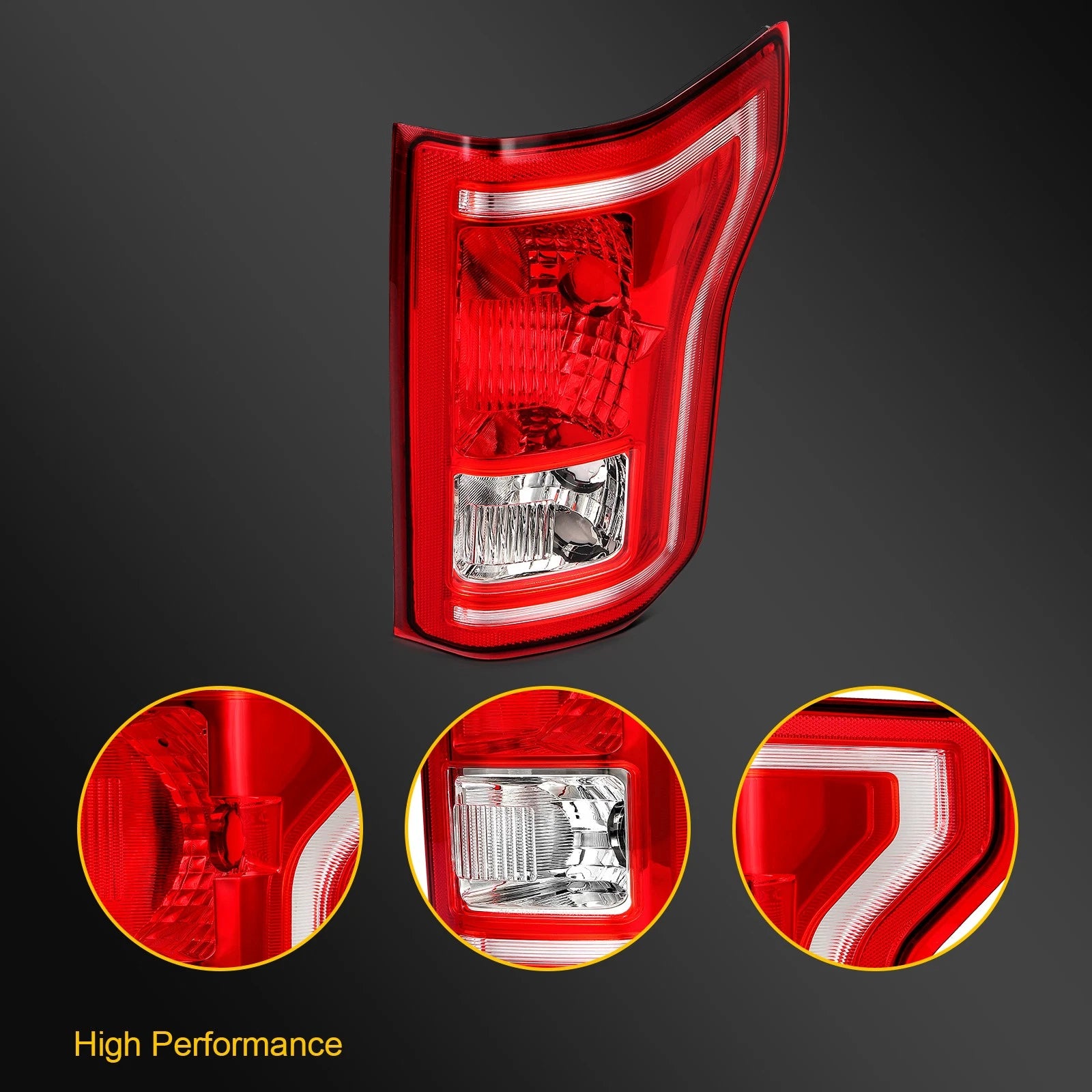 Tail Light Assembly for Ford F-150 (2015–2017) Right Passenger Side