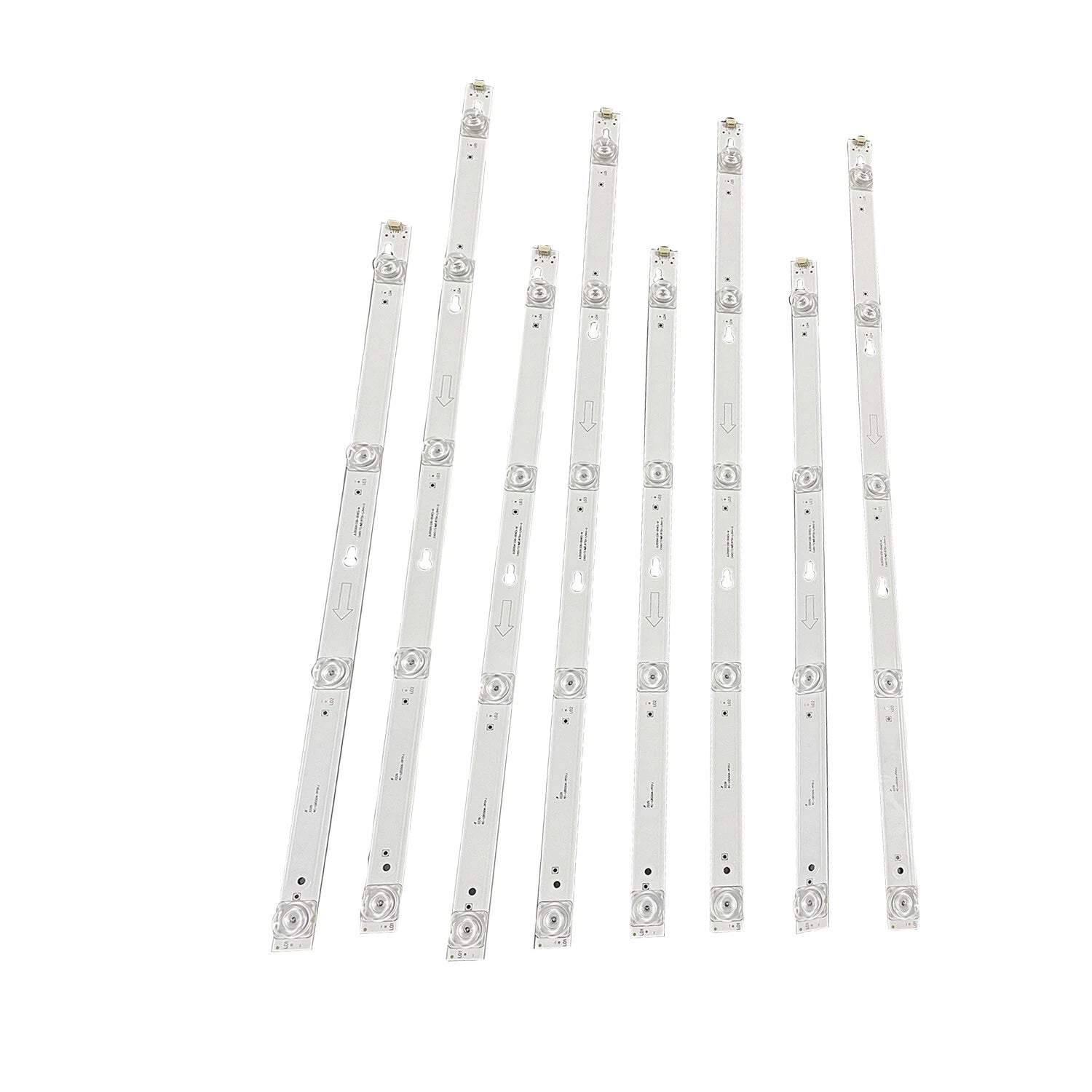 8X LED Backlight Strips for TCL 55S405 (2017–2017) 4C-LB5504-HR 4C-LB5505-HR