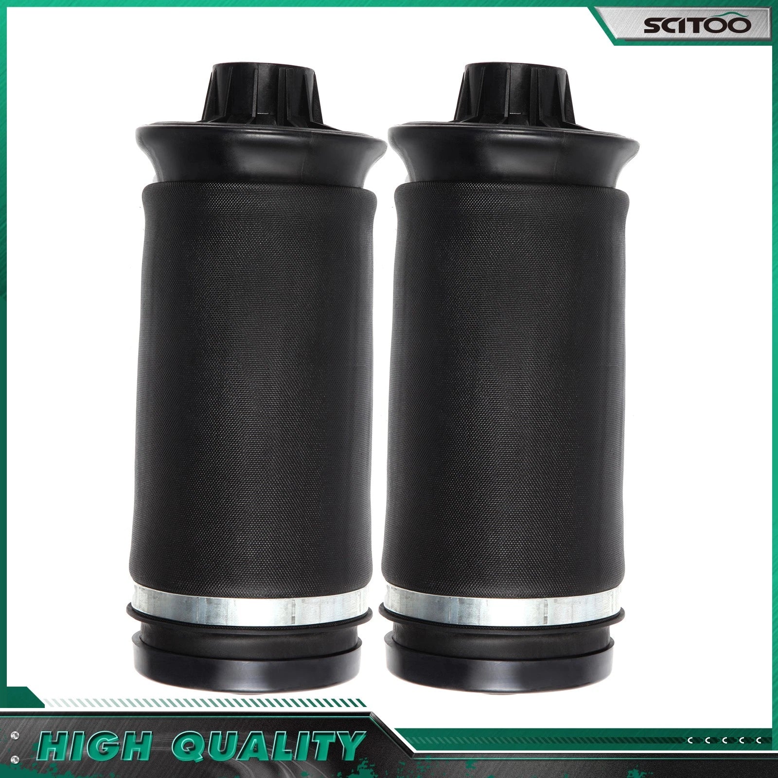 Rear Pair Air Suspension Springs for Mercedes GL350 GL450 ML320 ML350 (2007–2012)