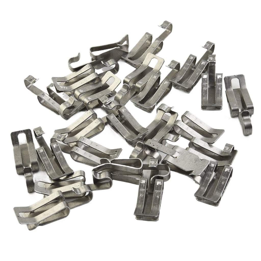 Set of 4 Aluminum Roof Clips and Spacers for