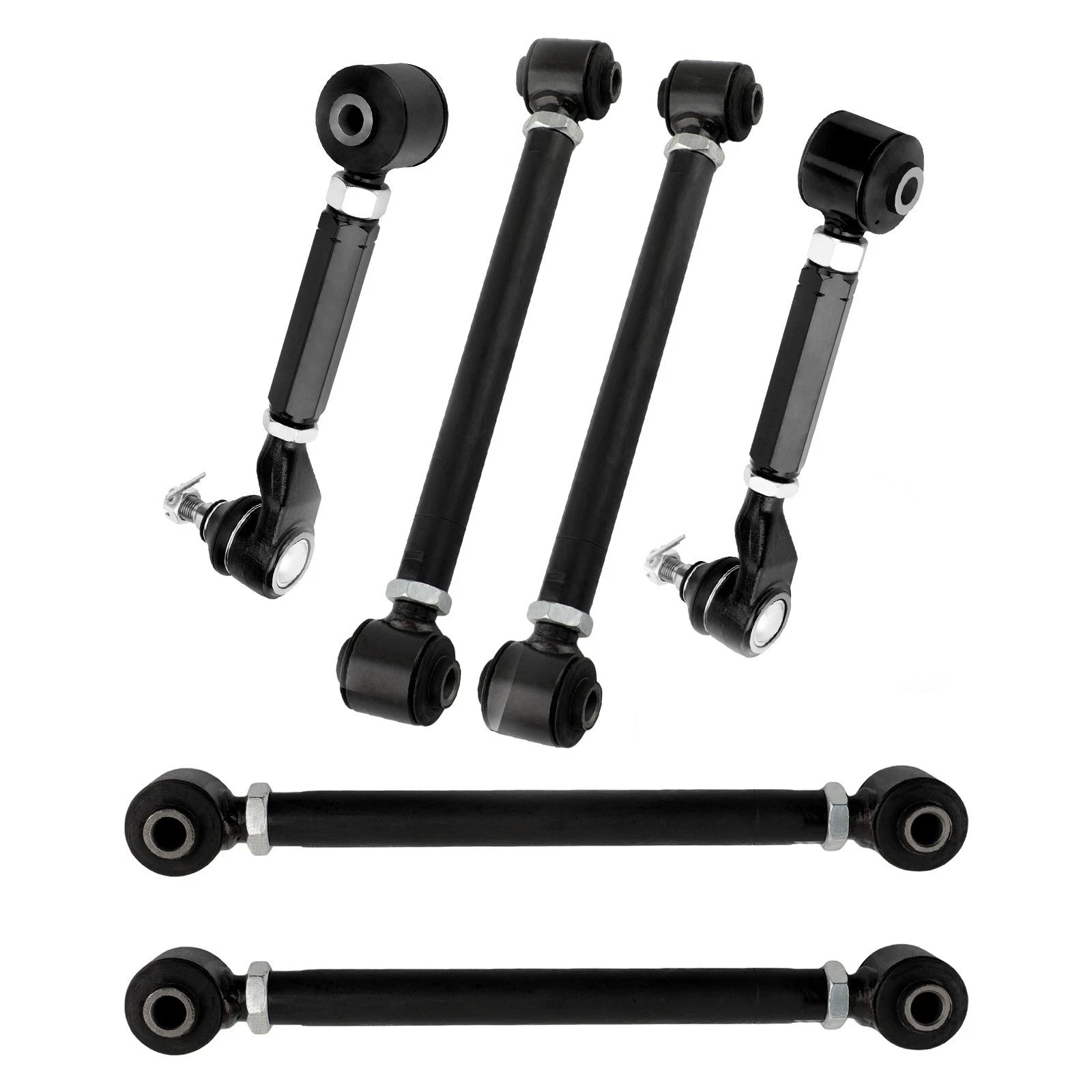 Set of 6 Rear Camber Arms for Honda Accord (2003–2007) & Acura TSX (2004–2008)