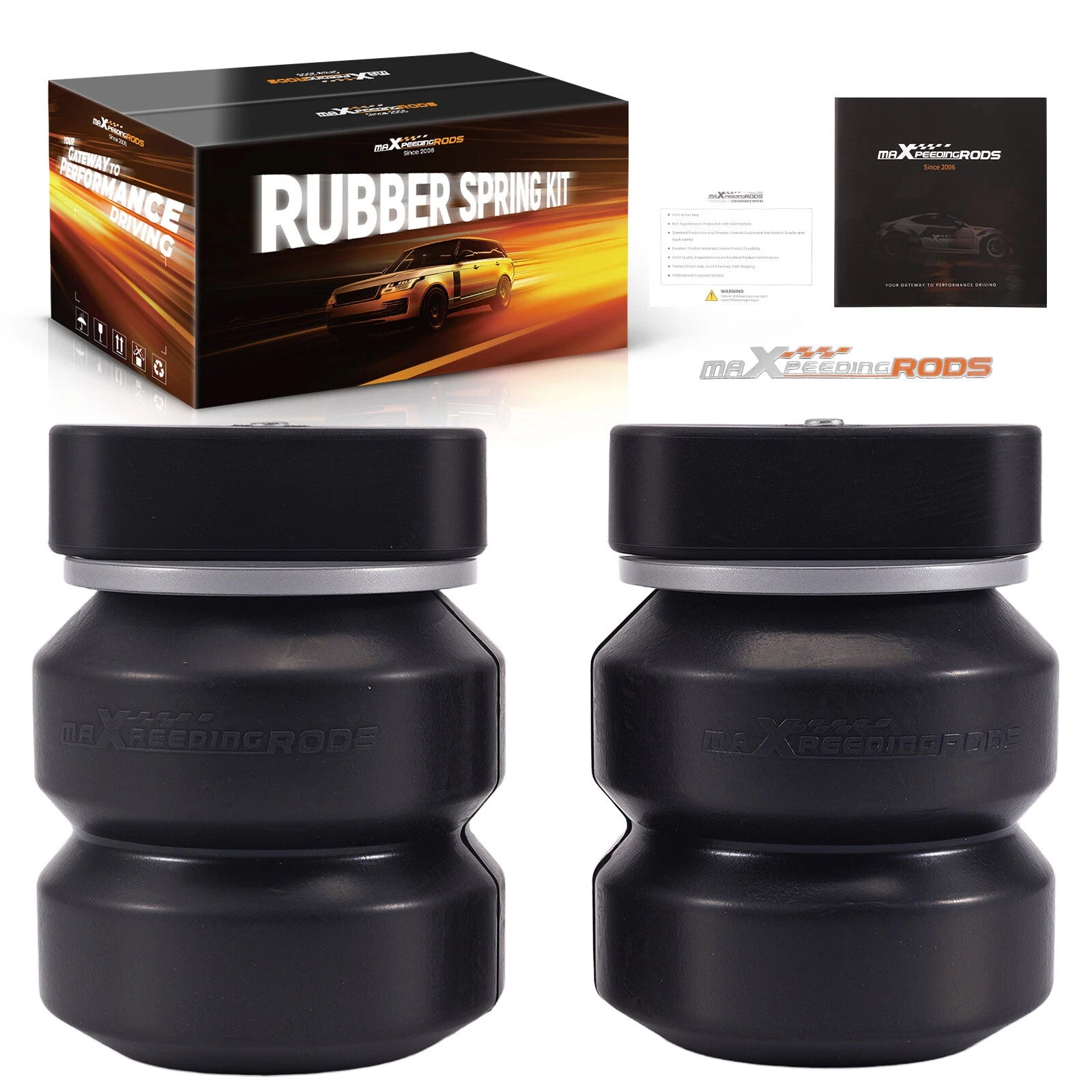 Suspension Rubber Helper Spring Kit for Dodge RAM 3500 (1994–2010)