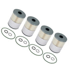 Set of 4 Fuel Filters for Detroit Diesel DD13 DD15 DD16