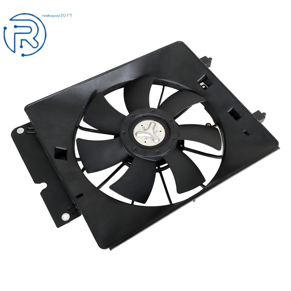 AC condenser cooling fan motor & shroud for Honda CR-V (2002–2006)