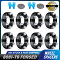 6x5.5 Wheel Spacers (12x1.25) for Infiniti QX56 Nissan Titan Armada (2004–2015)