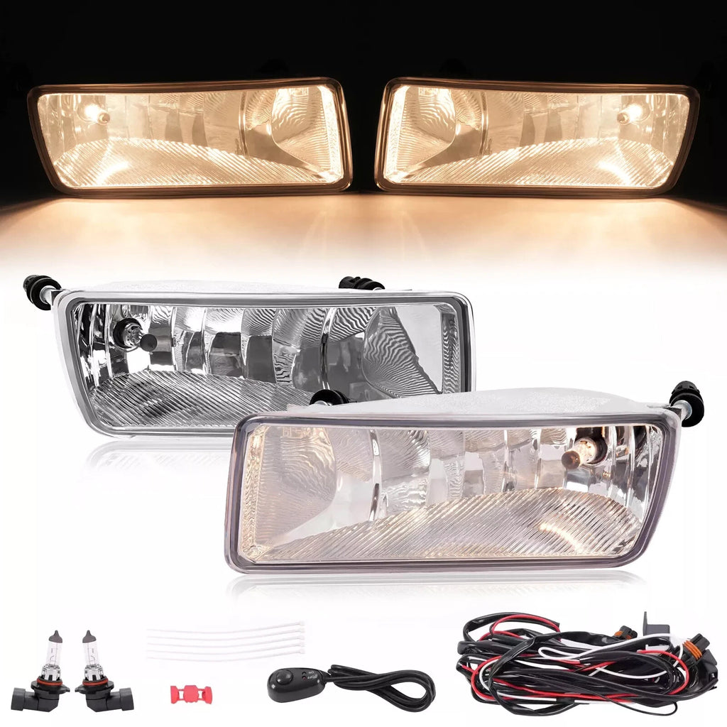 Fog Lights for Ford Explorer & Sport Trac (2006–2010) - Halogen, Chrome