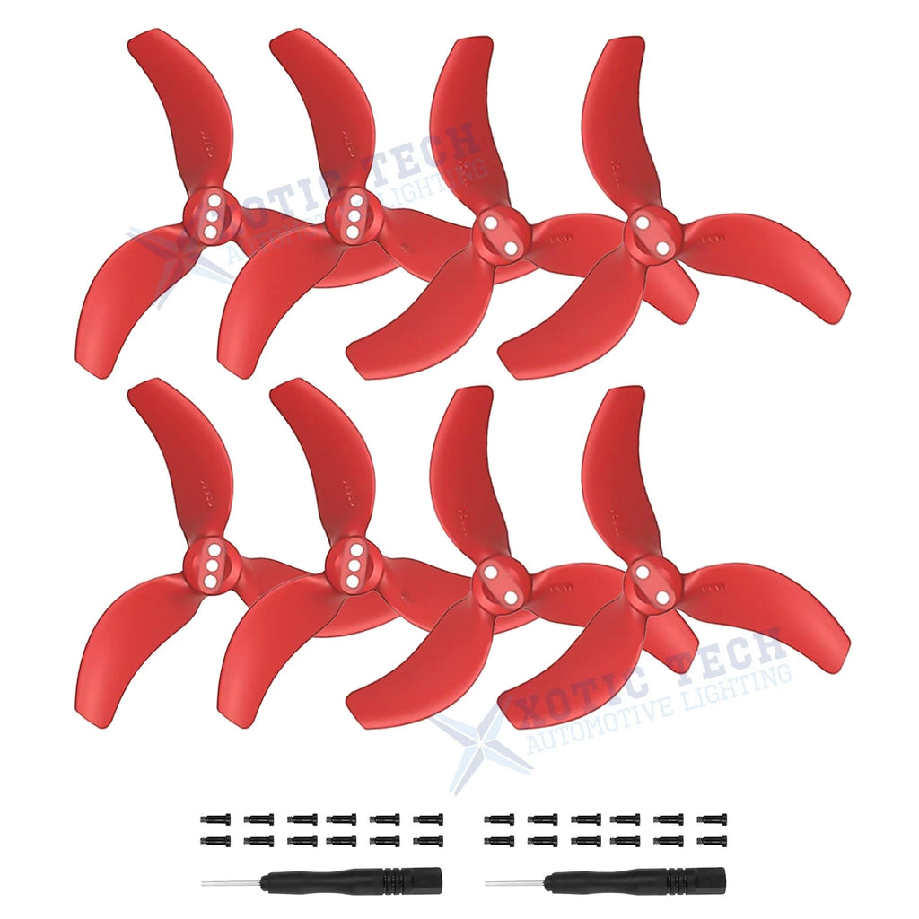 Red Propellers Replacement Props Blades for DJI Avata 2 (3032S)