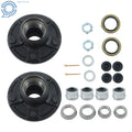 Set of 2 Trailer Hub Kits for 3500 lbs Axle 5 on 5" (5x5")