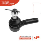 8x Tie Rod End Ball Joint for Nissan Frontier (1998–2004)