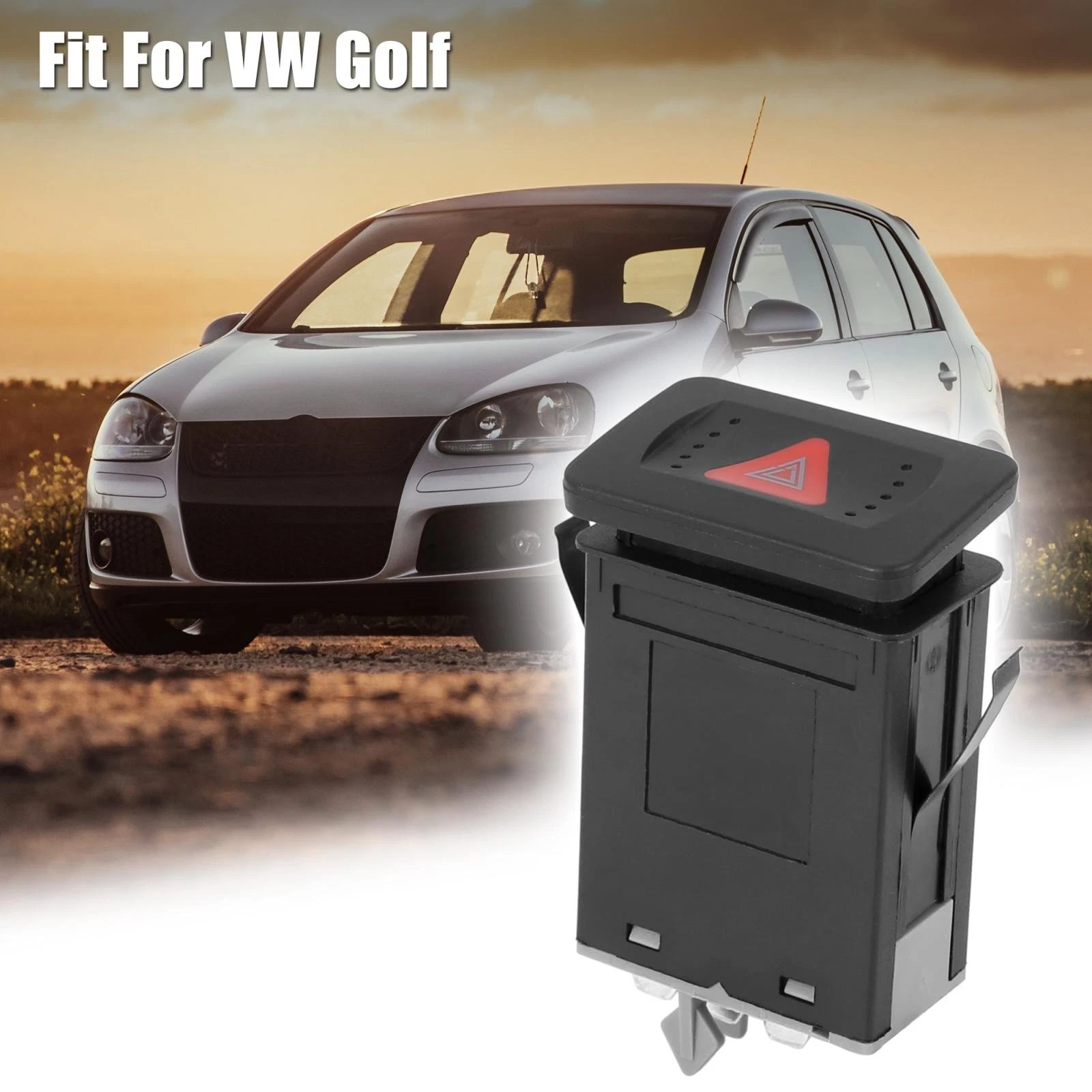 Warning Emergency Hazard Light Switch for Volkswagen Golf (1999–2005) 1J0953235J