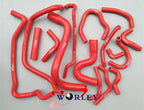 16pcs Blue Rubber Hose for Nissin N15 B14 Chassis GA16DE