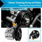Power Steering Pump w/Pulley for Subaru Forester 2.5 (1998–2002) 34430FG000