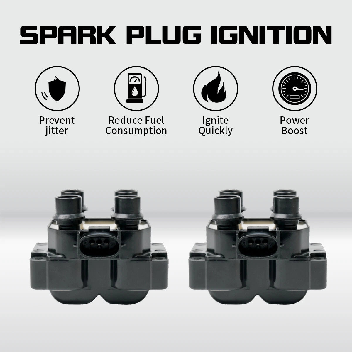 2X Ignition Coil Packs for Ford Lincoln Mercury 4.6L 5.0L V8 (1996–2010) FD487