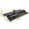 5th Wheel Rail Gooseneck Hitch Bent Plate for Universal (25000lbs, #31368)