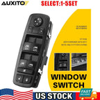 LH Front Master Power Window Switch for Jeep Cherokee (2014–2017) 3+9 Pin Conn