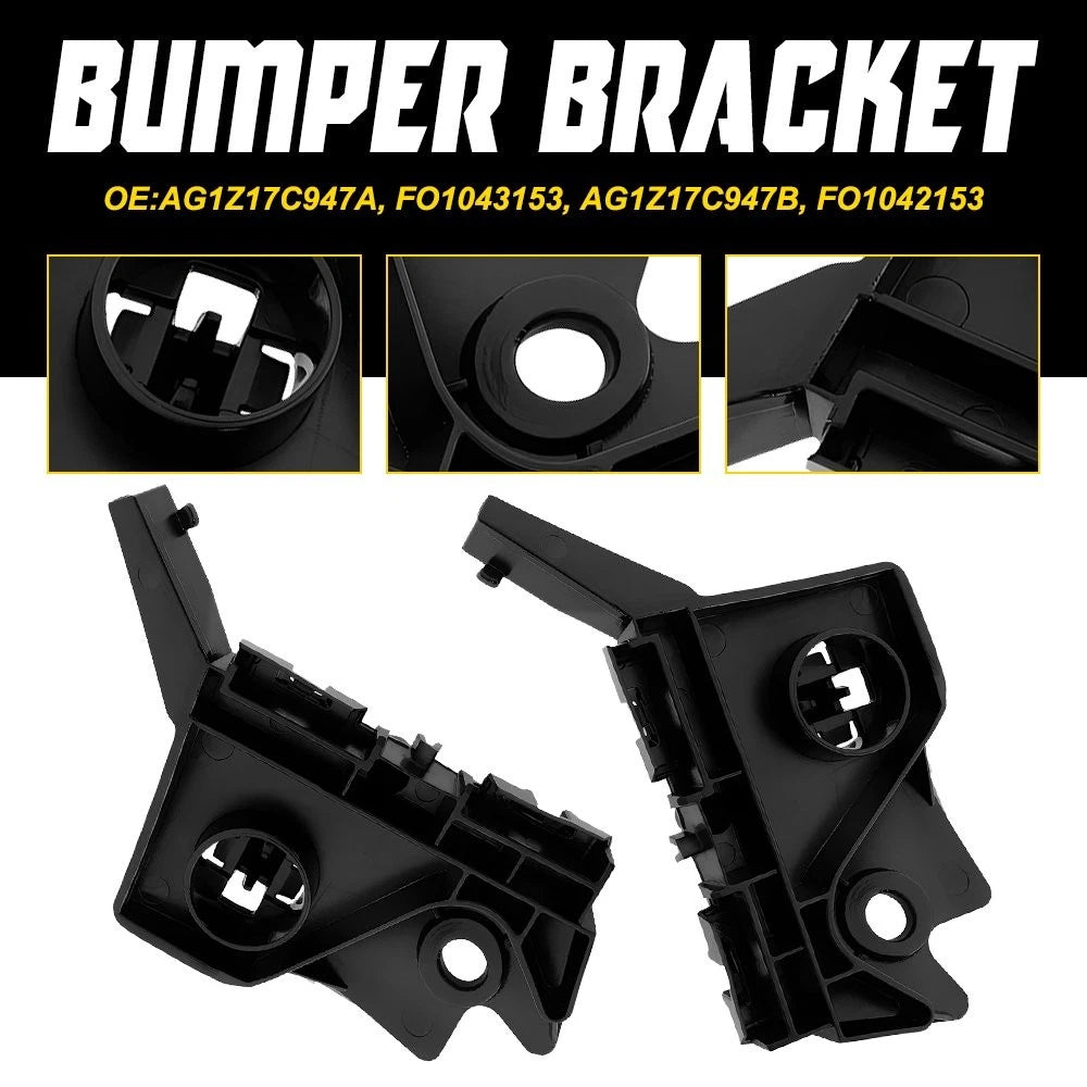2X Front Bumper Fender Brackets for Ford Taurus (2010–2019) EPY