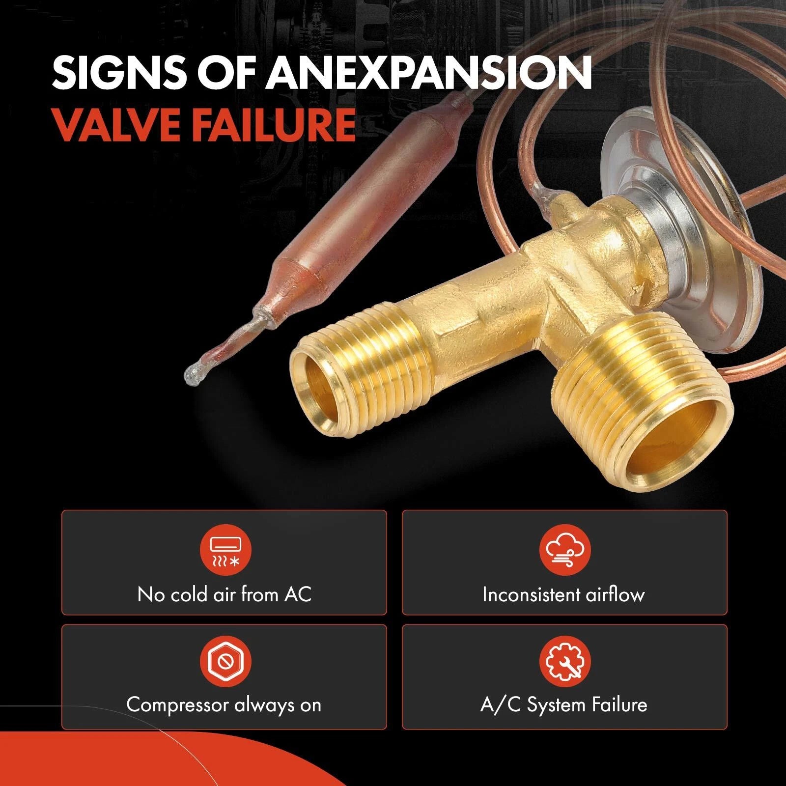 A/C Expansion Valve for Honda Accord (1994–1999) Acura CL (1997–1999)