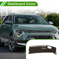 Dashboard Cover for Kia Niro (EV/PHEV/HEV) (2023–2025) HUD Polyester Brown