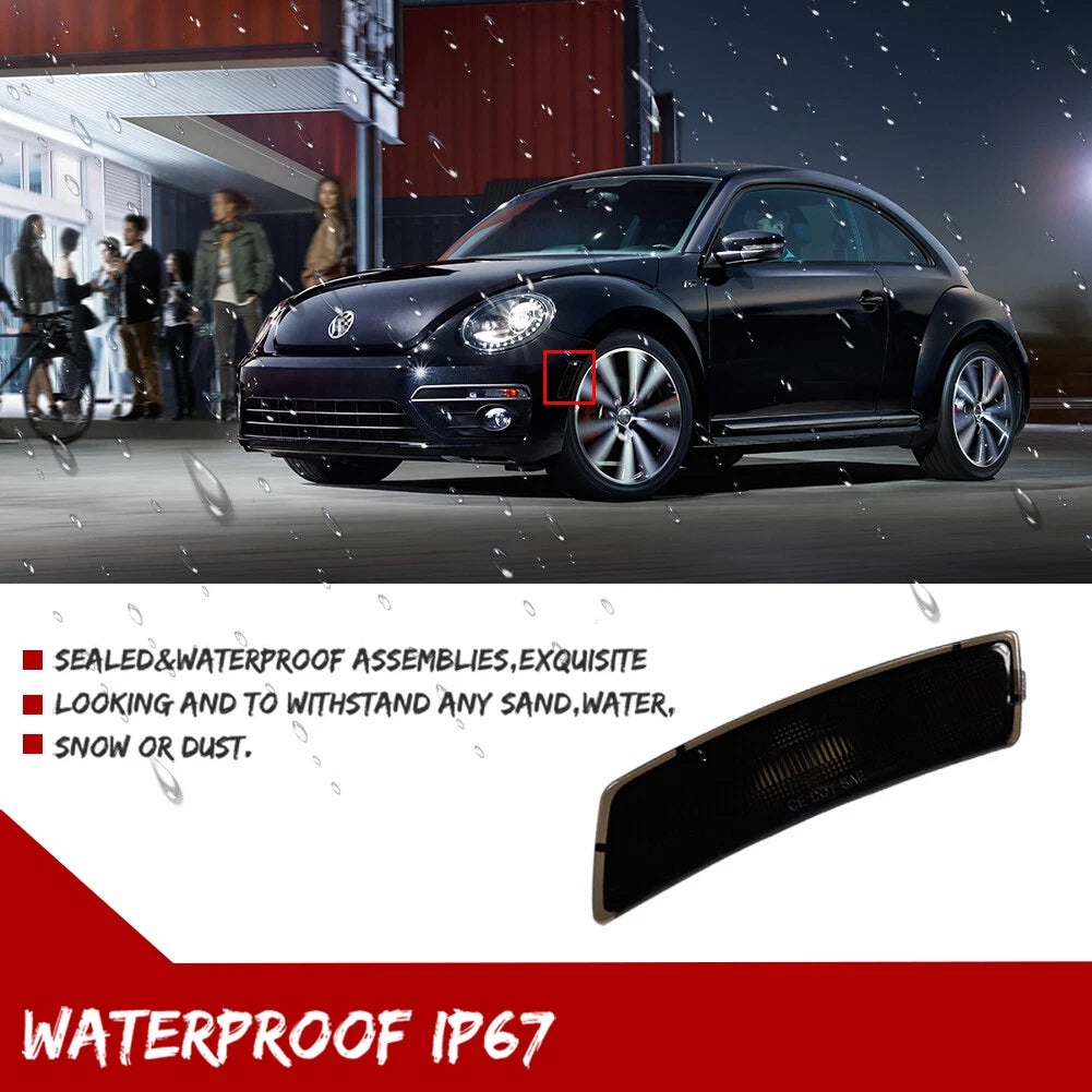 Smoked Lens Front Side Marker Light for VW Tiguan (2018–2023)