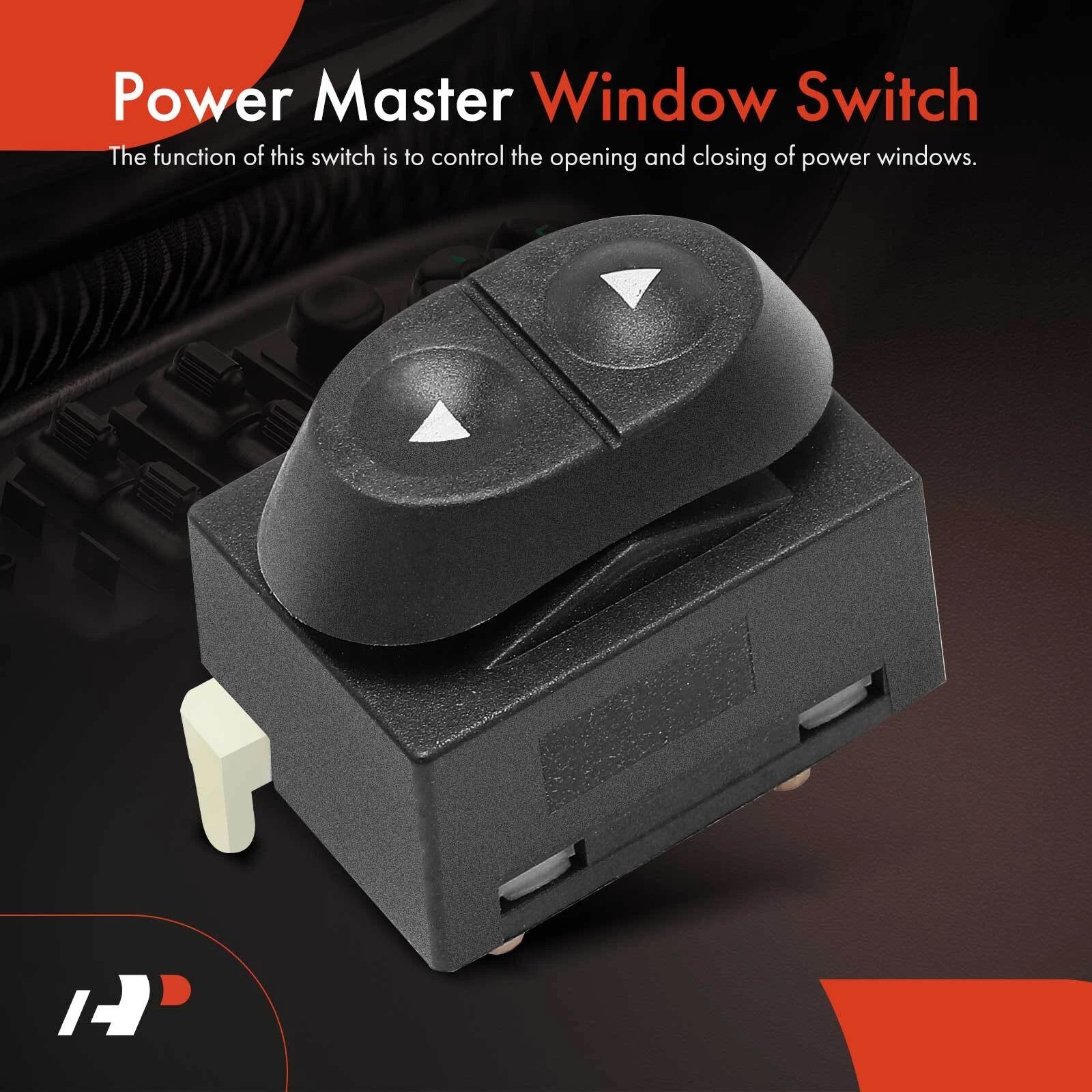 2X Power Window Switch for Ford F-150 F-250 (1992–1996)