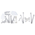 Set of 2 Foot Pegs Bracket for Honda CBR600RR (2007–2024)