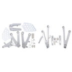 Set of 2 Foot Pegs Bracket for Honda CBR600RR (2007–2024)