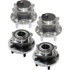 Set of 4 Wheel Hubs for 200 (Front & Rear, Driver & Passenger Side)