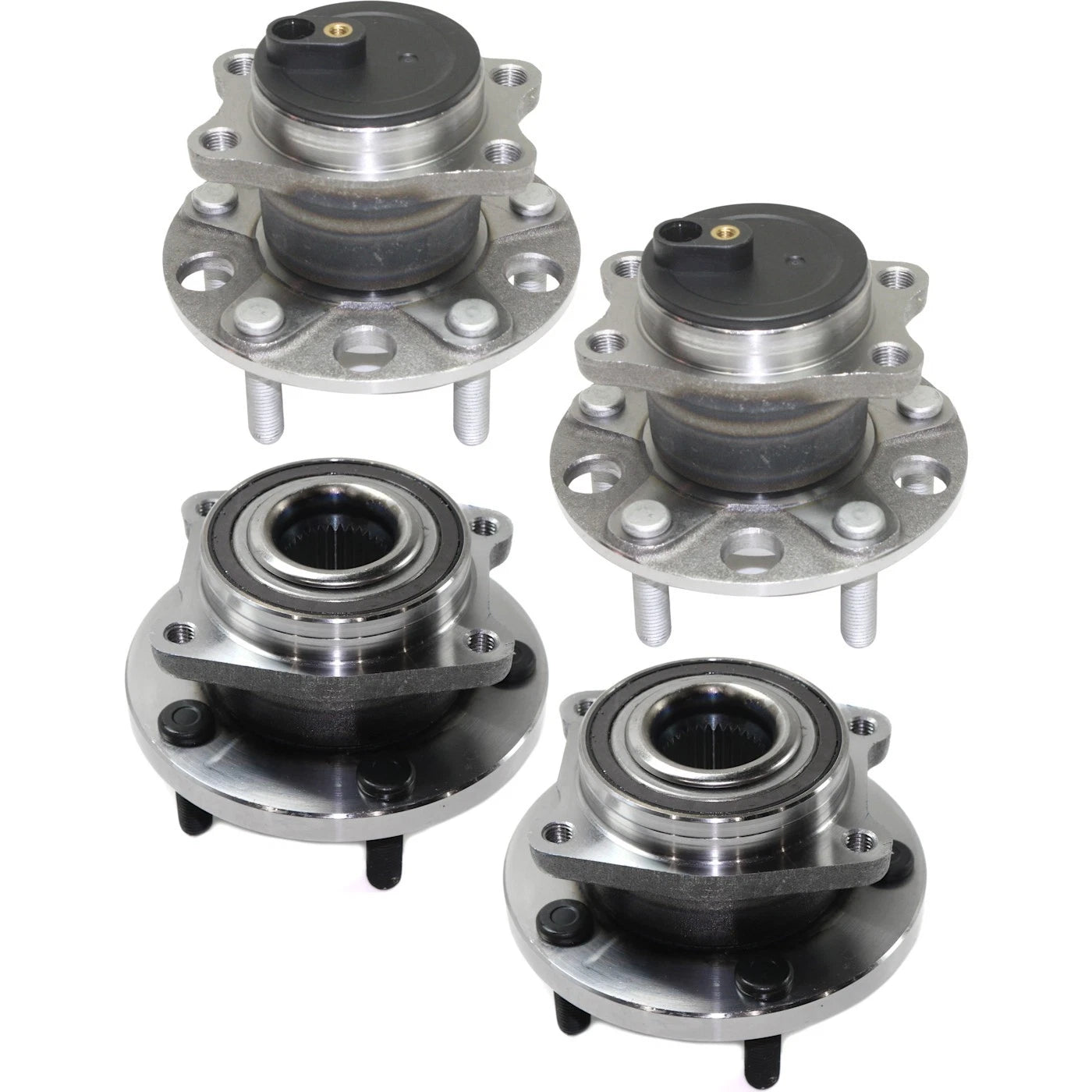Set of 4 Wheel Hubs for 200 (Front & Rear, Driver & Passenger Side)
