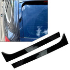 2X Rear Window Spoiler Side Wing Trim Cover for Skoda Superb (2008–2015)