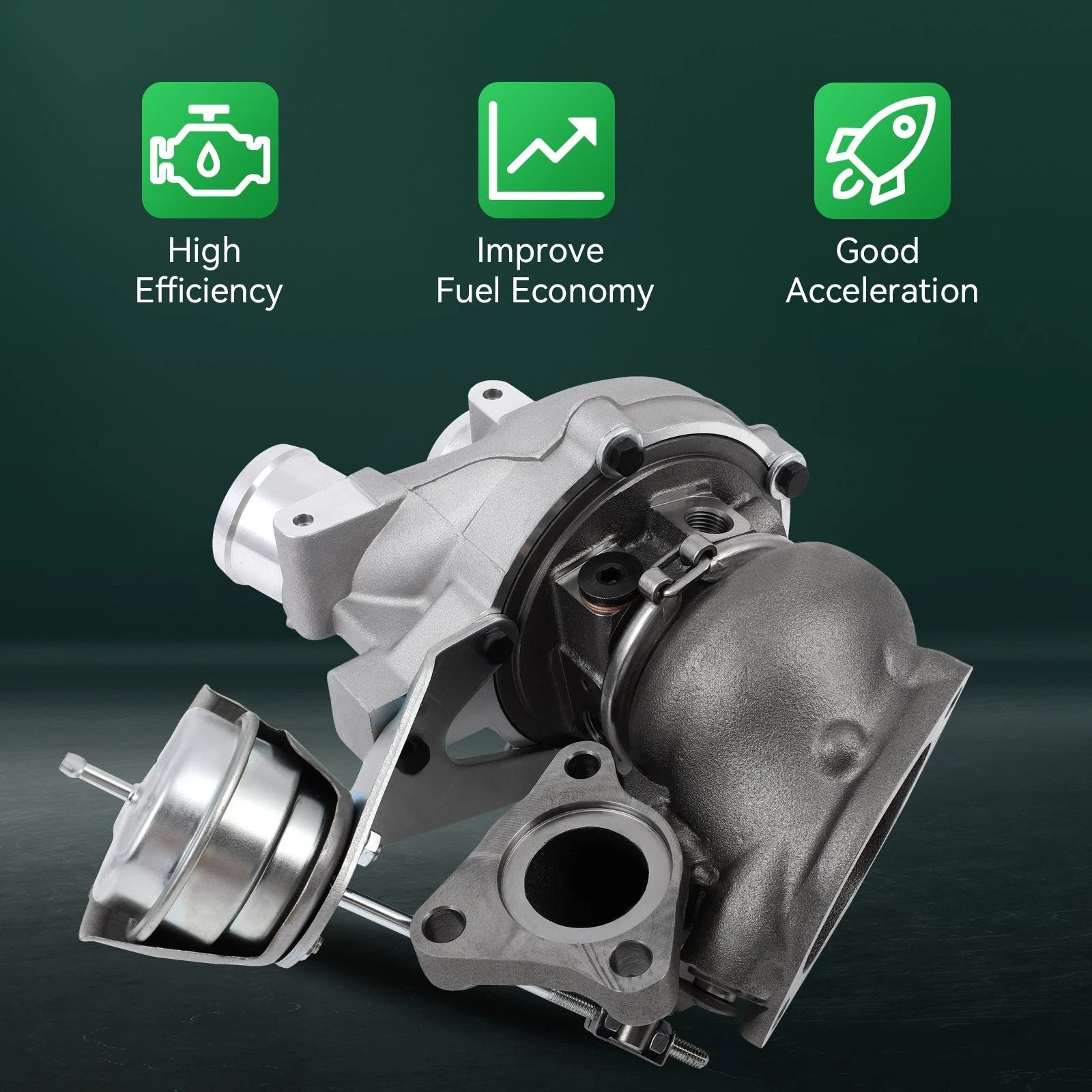 Turbocharger for Ford F150 V6 3.5L (2013–2016)