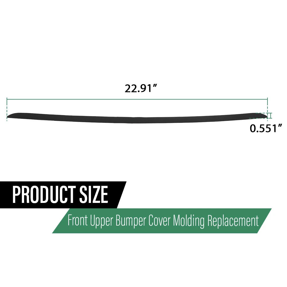 Front Upper Bumper Cover Molding for Dodge Journey (2014–2020)