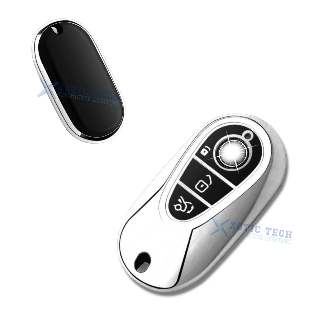 Soft TPU Full Covered Remote Key Shell for Mercedes-Benz E-Class (2024–2025)