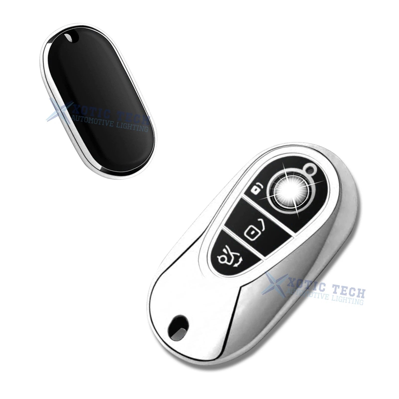 Soft TPU Full Covered Remote Key Shell for Mercedes-Benz E-Class (2024–2025)