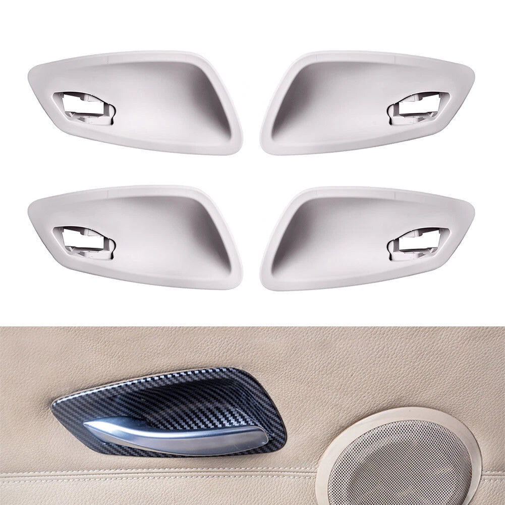 Set of 4 ABS Inner Door Handle Bowl Covers for BMW 3 Series E90 (2005–2012)