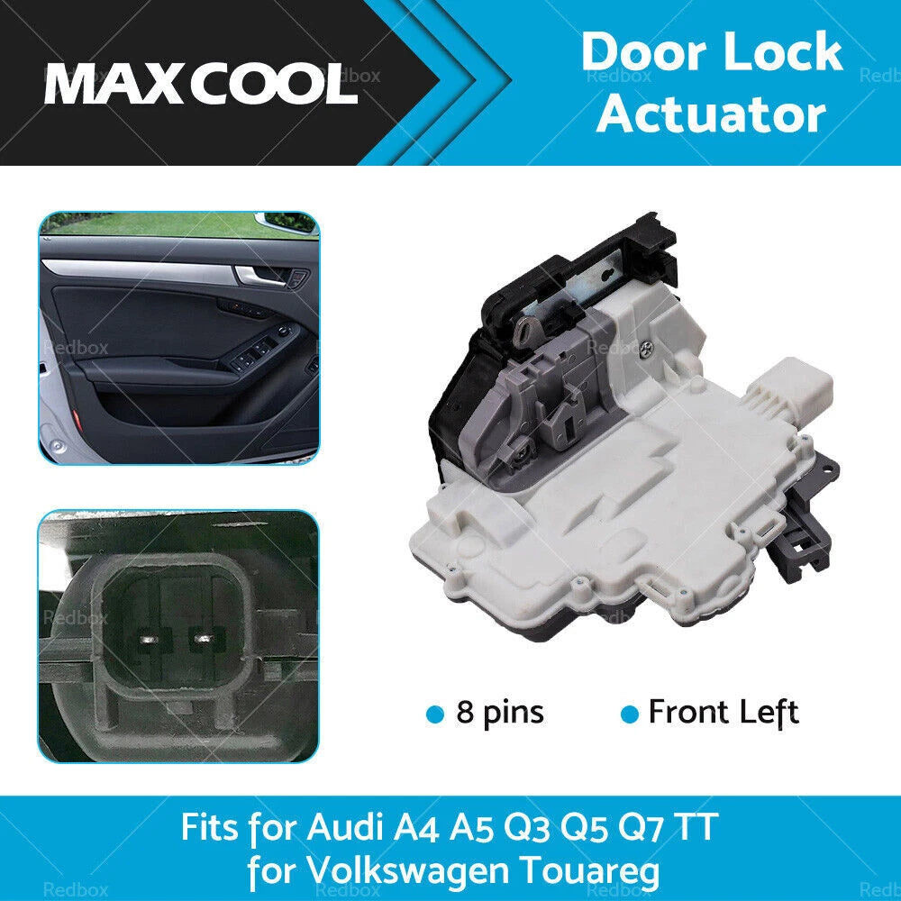 Front Left Door Lock Actuator for Audi A4 A5 Q3 TT (2010–2016) 8J2837015A