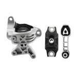 3Pcs Motor & Trans Mount Set for Fiat 500 1.4L (2012–2018) A5645 A5639 A5660