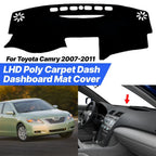 Dash Cover Mat for Toyota Camry (2007–2011)