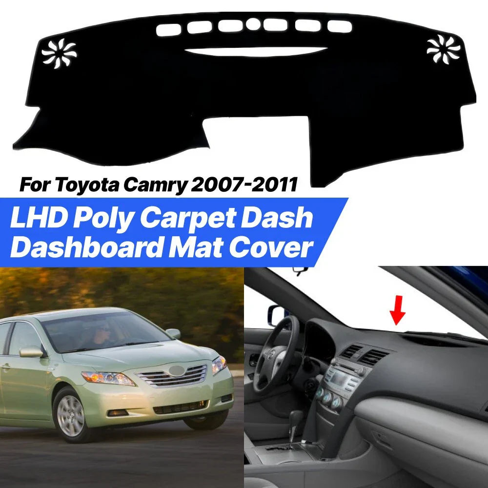 Dash Cover Mat for Toyota Camry (2007–2011)