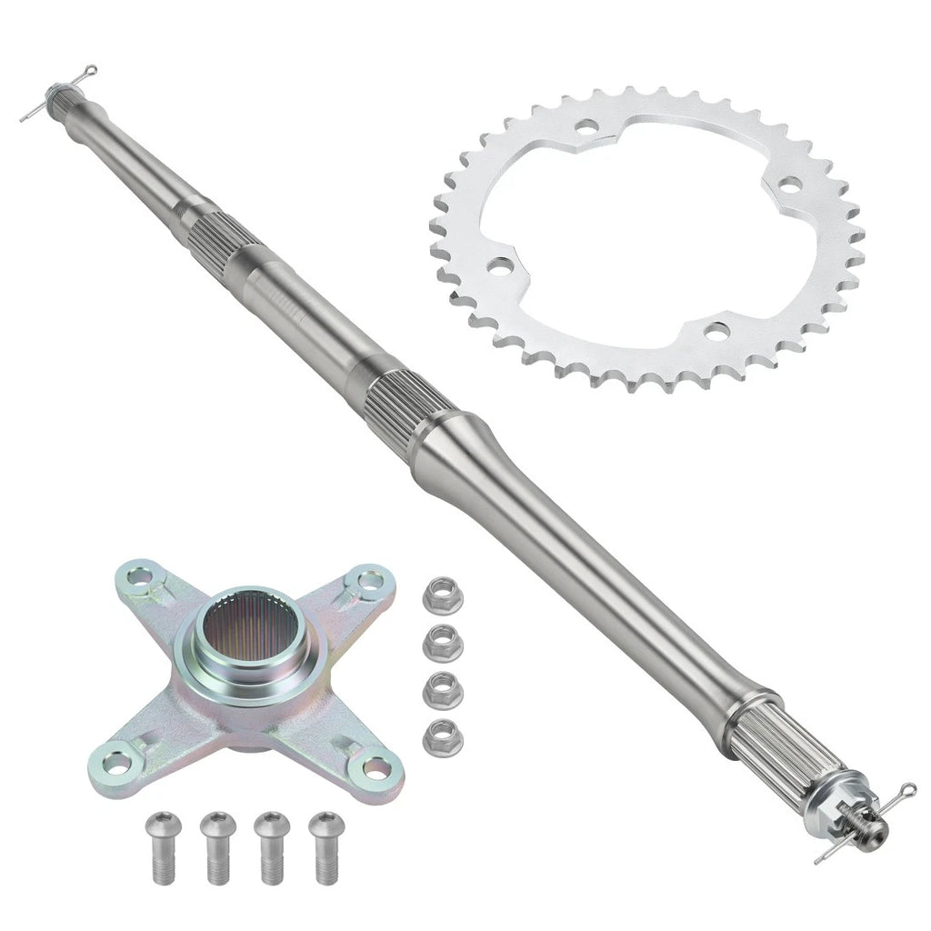 Rear Axle Shaft & Sprocket Hub Collar Kit for Yamaha Raptor 350 (2004–2013)