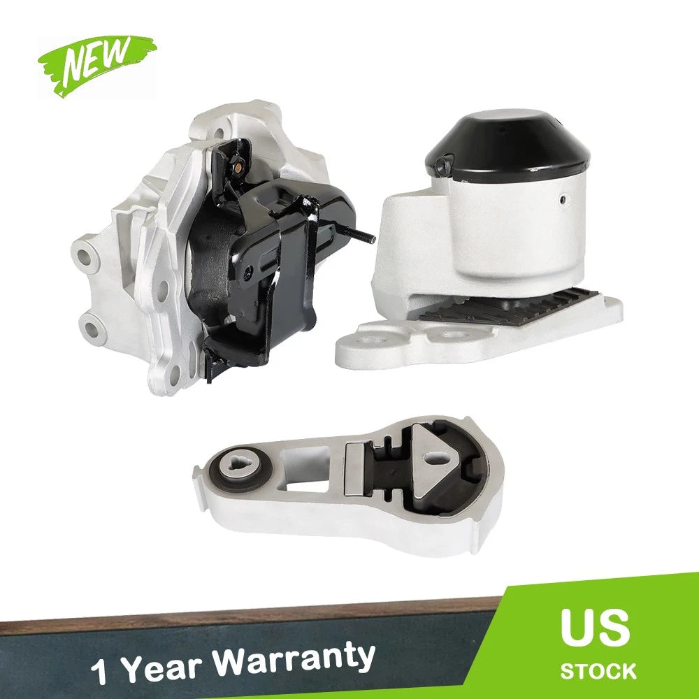 3X Motor Mount Kit for Ford Explorer V6 3.5L (2011–2015)