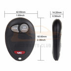 Key Entry Remote Fob for Chevrolet Colorado (2004-2012)