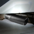2.5" Exhaust Pipe Rear Tip for Universal Fit (Stainless Steel, Black)