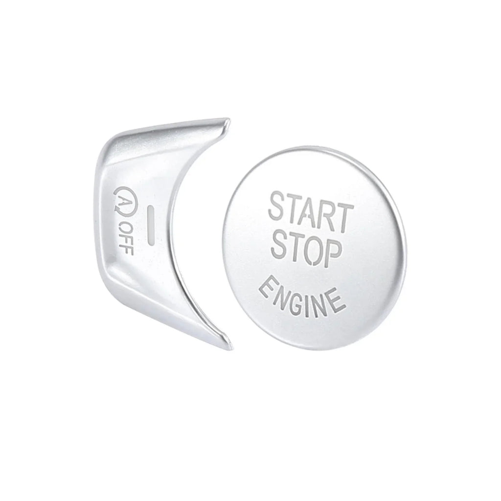 Engine Start Stop Switch Button Cover Set for BMW 5 Series 7 Series